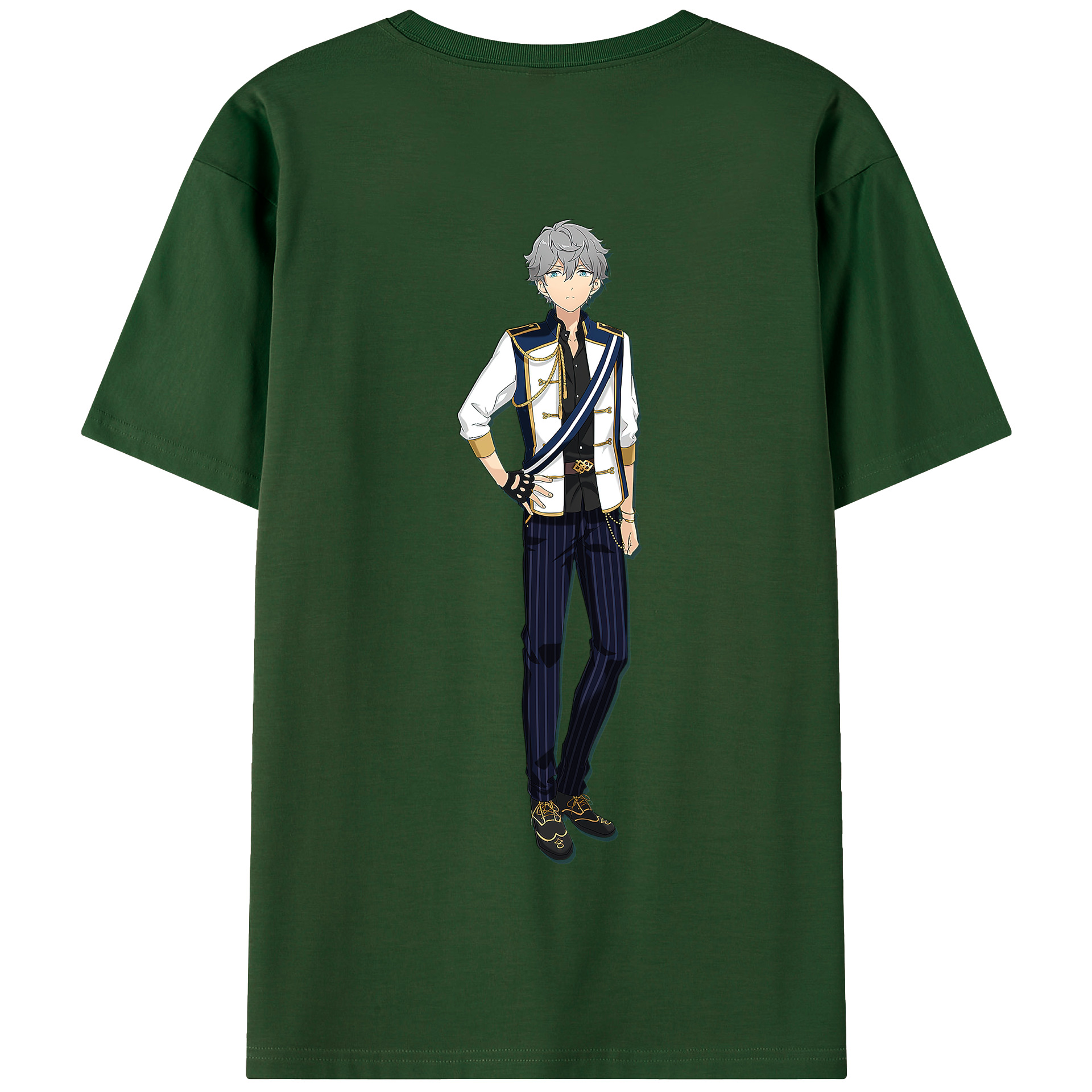 （画像用） あんさんぶるスターズ! Ensemble Stars 綿100％半袖Tシャツ（背面プリント）